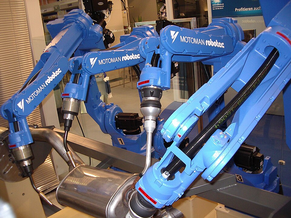 Yaskawa Motoman industrial welding robot