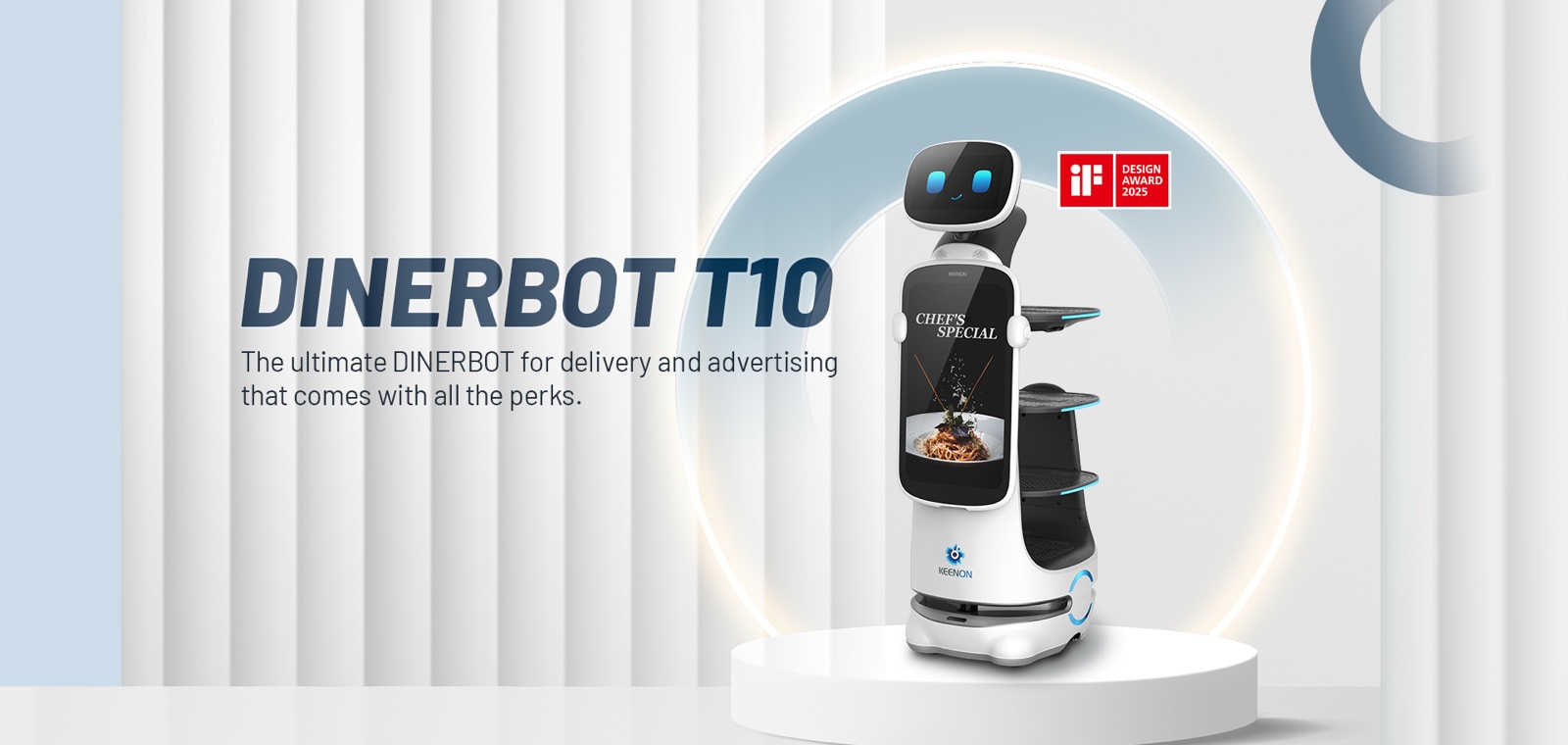 Keenon Dinerbot T10 service delivery robot