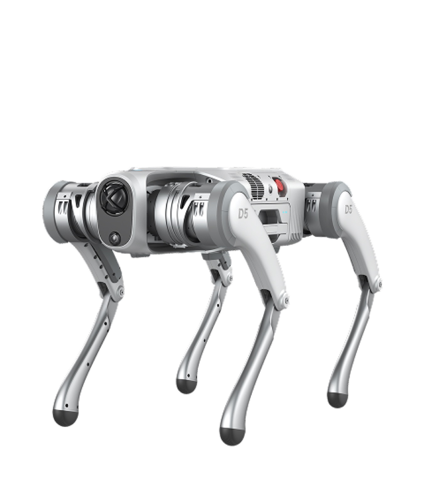 Industrial quadruped inspection robot dog