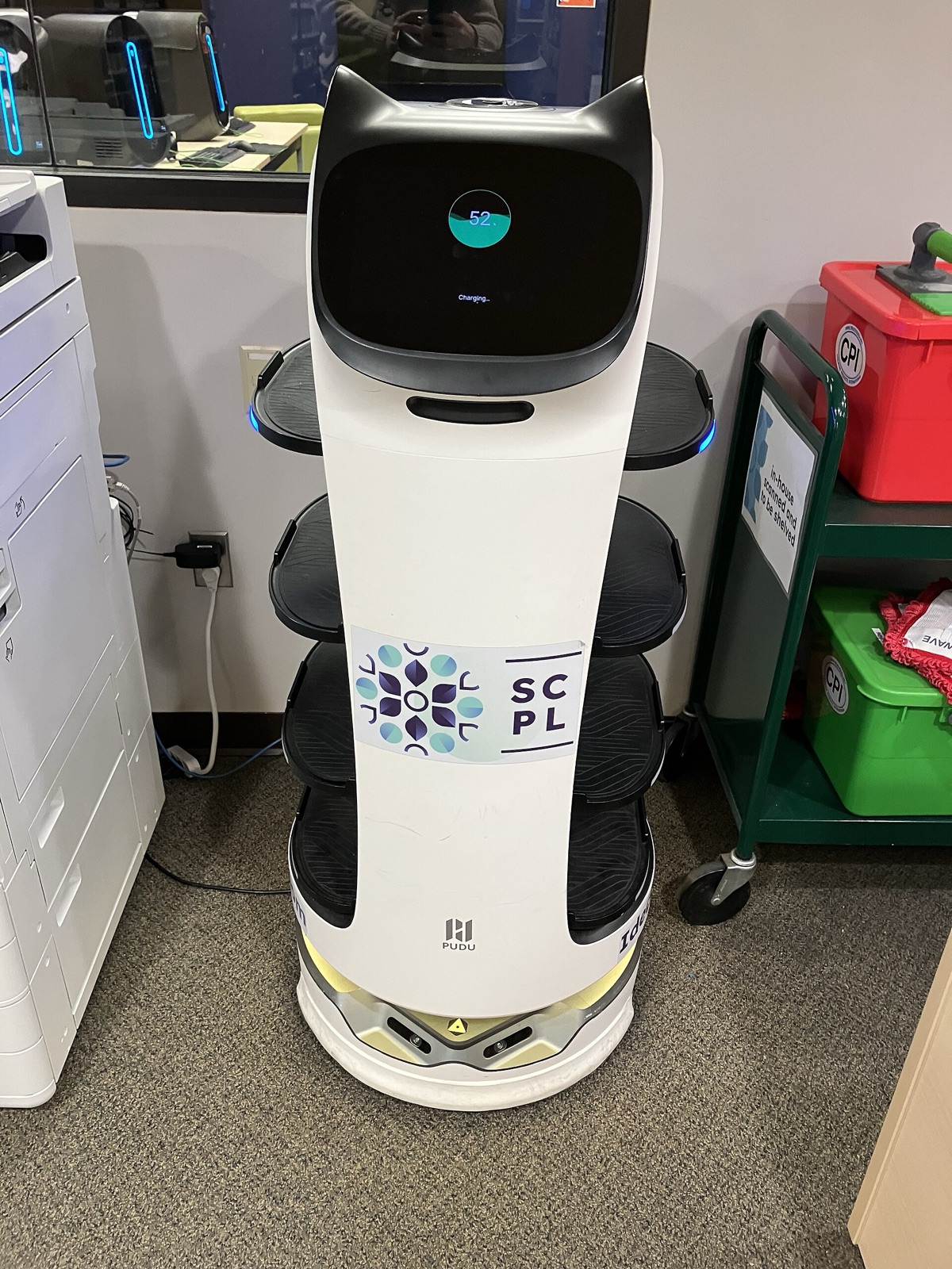 Pudu delivery robot family
